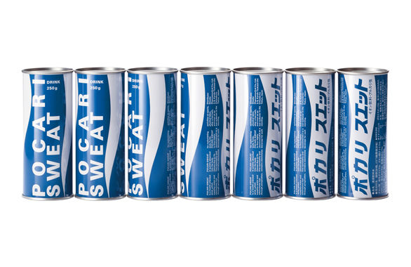7 cans of Pocari Sweat